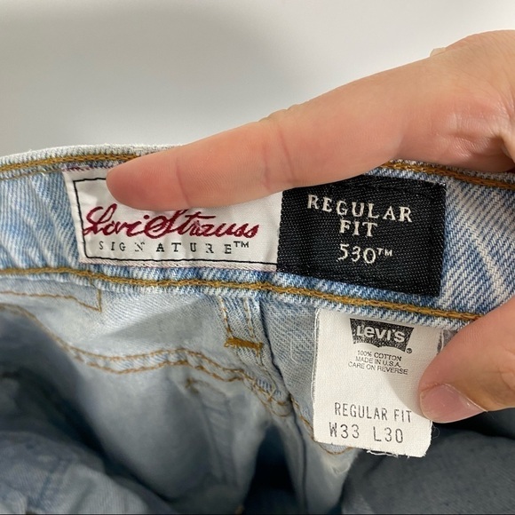 Vintage Levi’s Brown Tab 530 Relaxed 33x30 Men’s - Picture 9 of 10